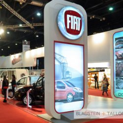 Diseño de stands para automotrices – Fiat – B+T Arquitectura