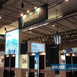 Diseño de stand para ferias internacionales – Madrid – RMB design solutions