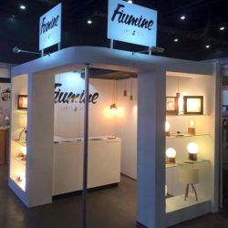 Lámparas de tendencia de madera en capital – Feria Puro Diseño – Fiumine