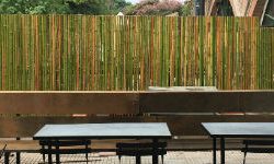 Cercos de bambú para restaurantes – Terraza restaurant NANA – Bambú Guazú