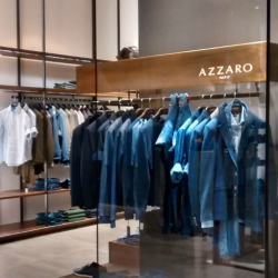 Diseño de locales de moda – AZZARO – Galerías Pacifico – Arq. Sergio Suarez