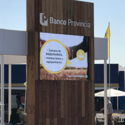 Diseño y construcción de stand para Expoagro – Banco Provincia – LAWDESIGN