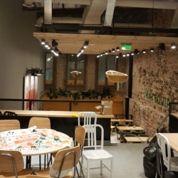 Arquitectura gastronómica en Microcentro – Green Eat – Estudio Moeba