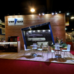 Diseño de Stands en Expo Avícola – YPF GAS – B+T Arquitectura