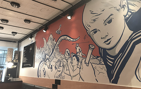 Restyling de locales gastronomicos – La Corvina- Estudio CEBRA