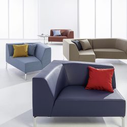 Sillón soft seating de diseño – Tangram- Grupo A2