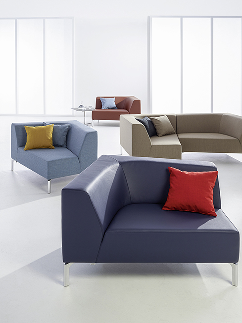 Sillón soft seating de diseño – Tangram- Grupo A2