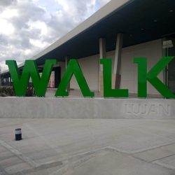 Señalética para shoppings – Walk Lujan- Petra Diseño