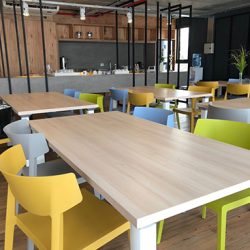 Diseño de espacios coworking – Sector Comedor – Tumburus Lucas