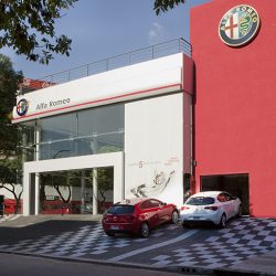 Arquitectura comercial para marcas de alta gama – Alfa Romeo – Arq. Ana Lujan Rodriguez