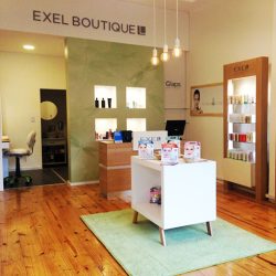 Diseño de locales comerciales para cosmética – Exel Boutique – Arq. Andrea Gobbi