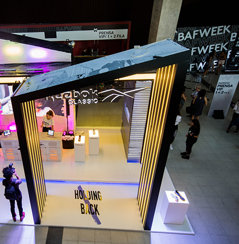 Diseño de stands para empresas – Reebok- Somos Nemo