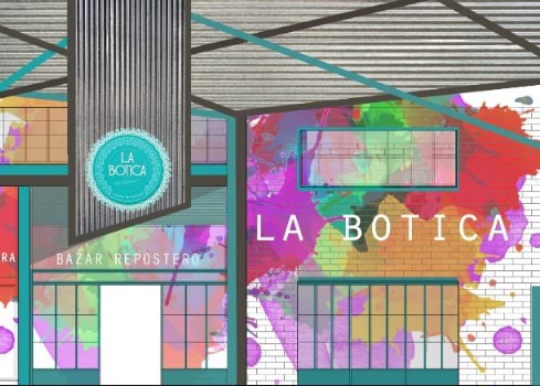 Diseño de bazar gastronómico en Chacarita – La Botica del Pastelero – GRC Arq. Comercial