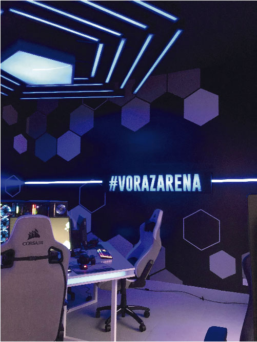 Diseño de sala de streaming 