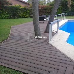 Decks de PVC Símil madera – Pilar –  Pisos Alemanes