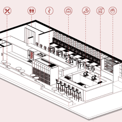 Diseño de locales gastronómicos – CABA – Estudio Cebra