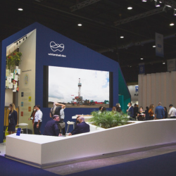 Diseño y construcción de Stands para empresas – WINTERSHALL- Oil & Gas – RMB Exhibit Anywhere