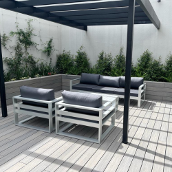 Sillones de aluminio para exterior- Amenities- Nordelta- Natal Outdoor Deco