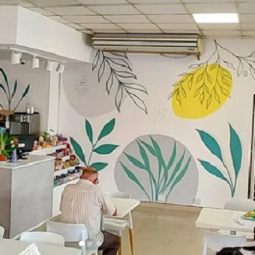 Murales decorativos para Locales Comerciales –Zona Norte Rosario– Arte Gitt