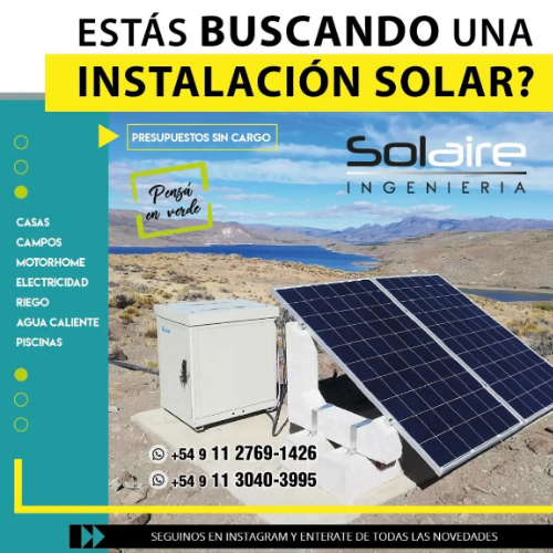 Bombas sumergibles solares